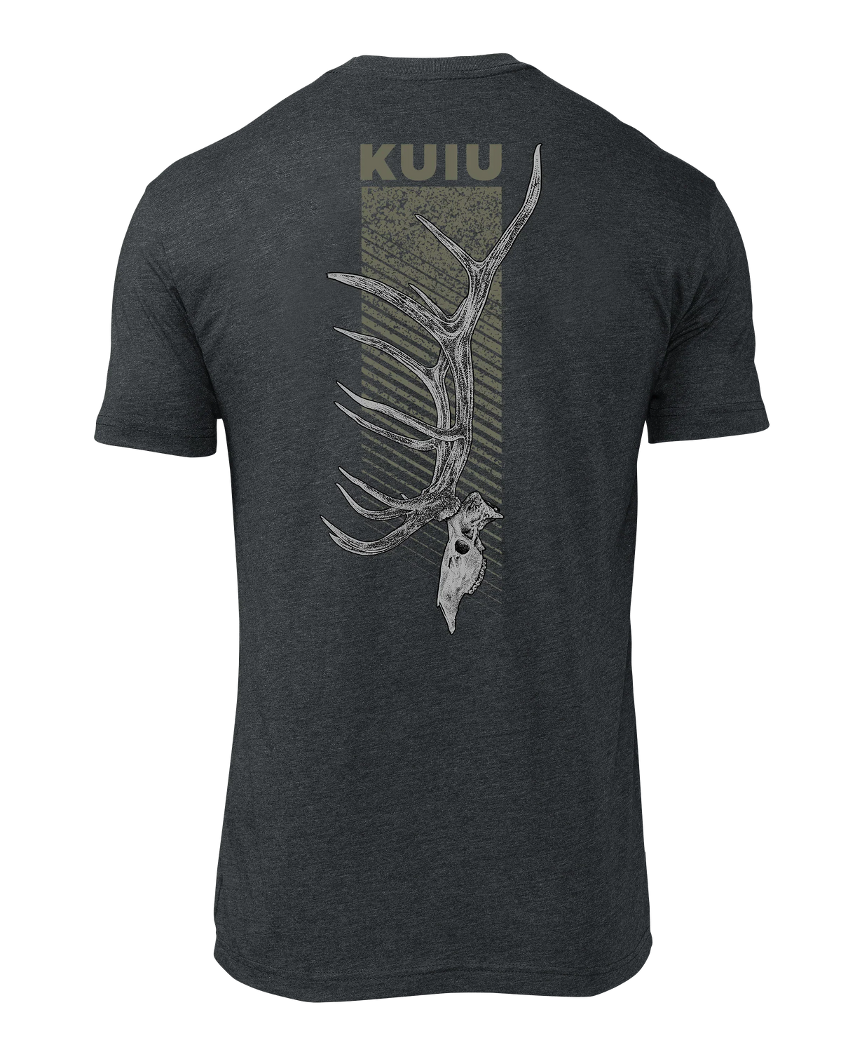 KUIU Elk Skull T-Shirt | Charcoal
