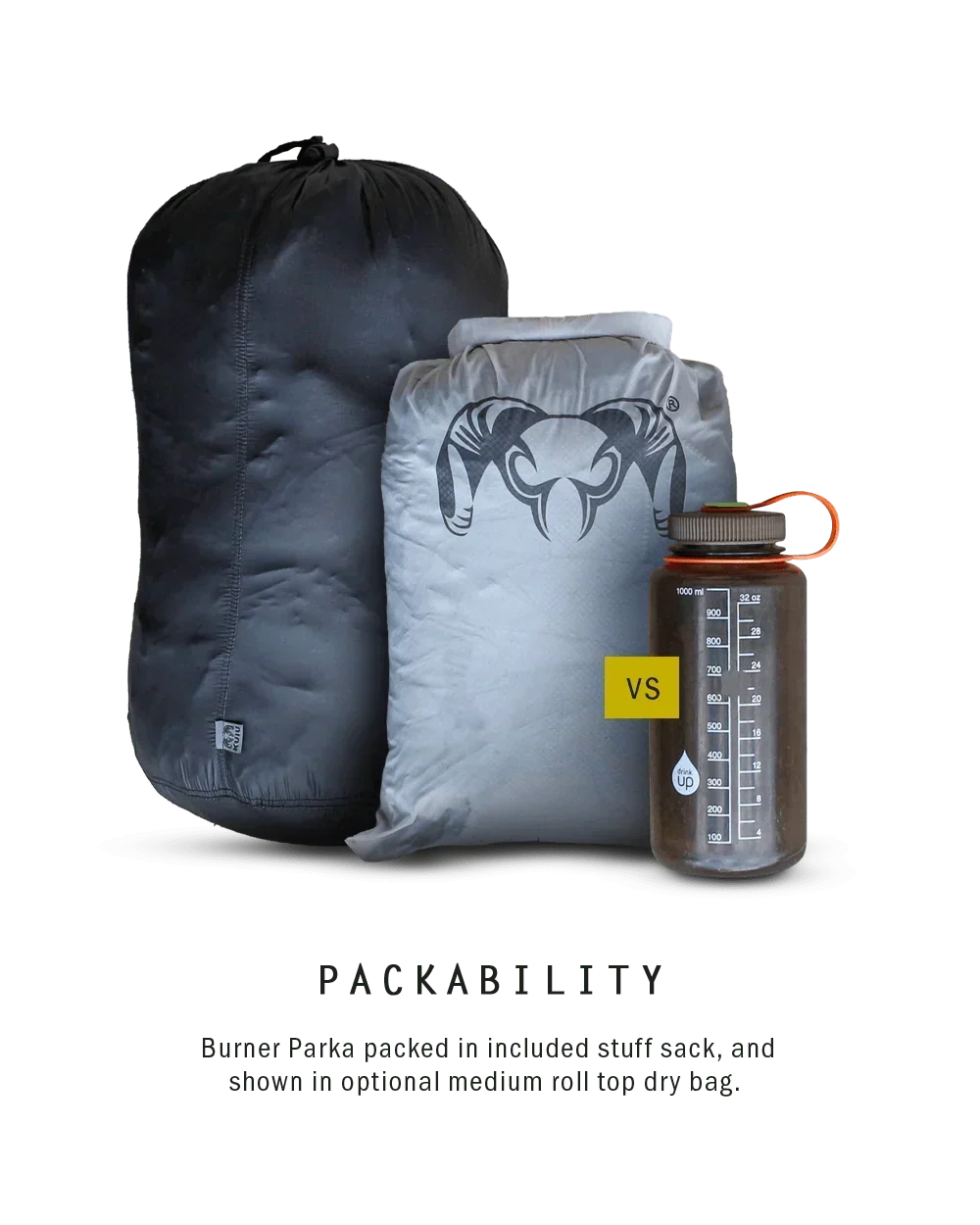 Super Down Burner Parka | Ash