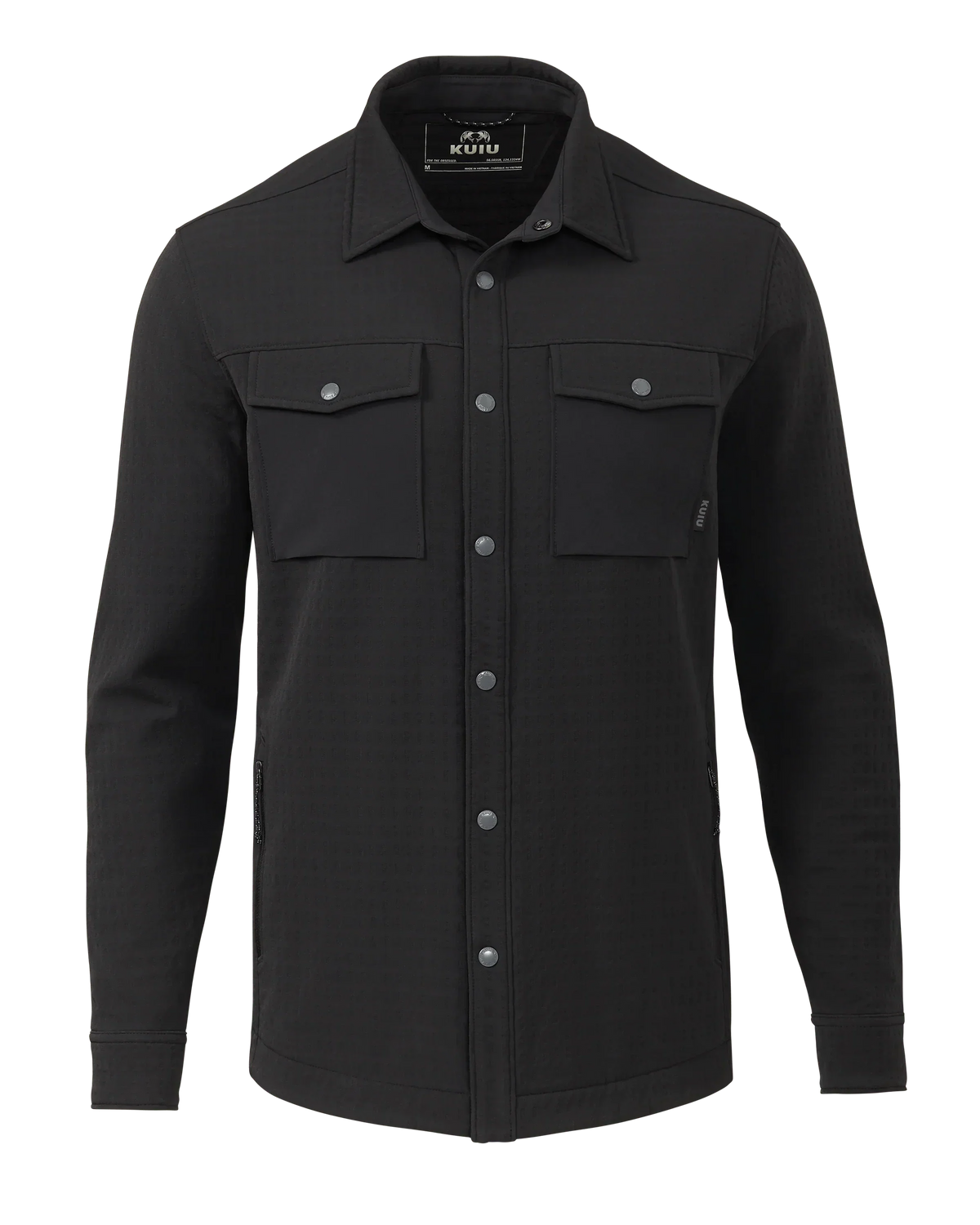 Blockfield Fleece Shirt Jacket | Black