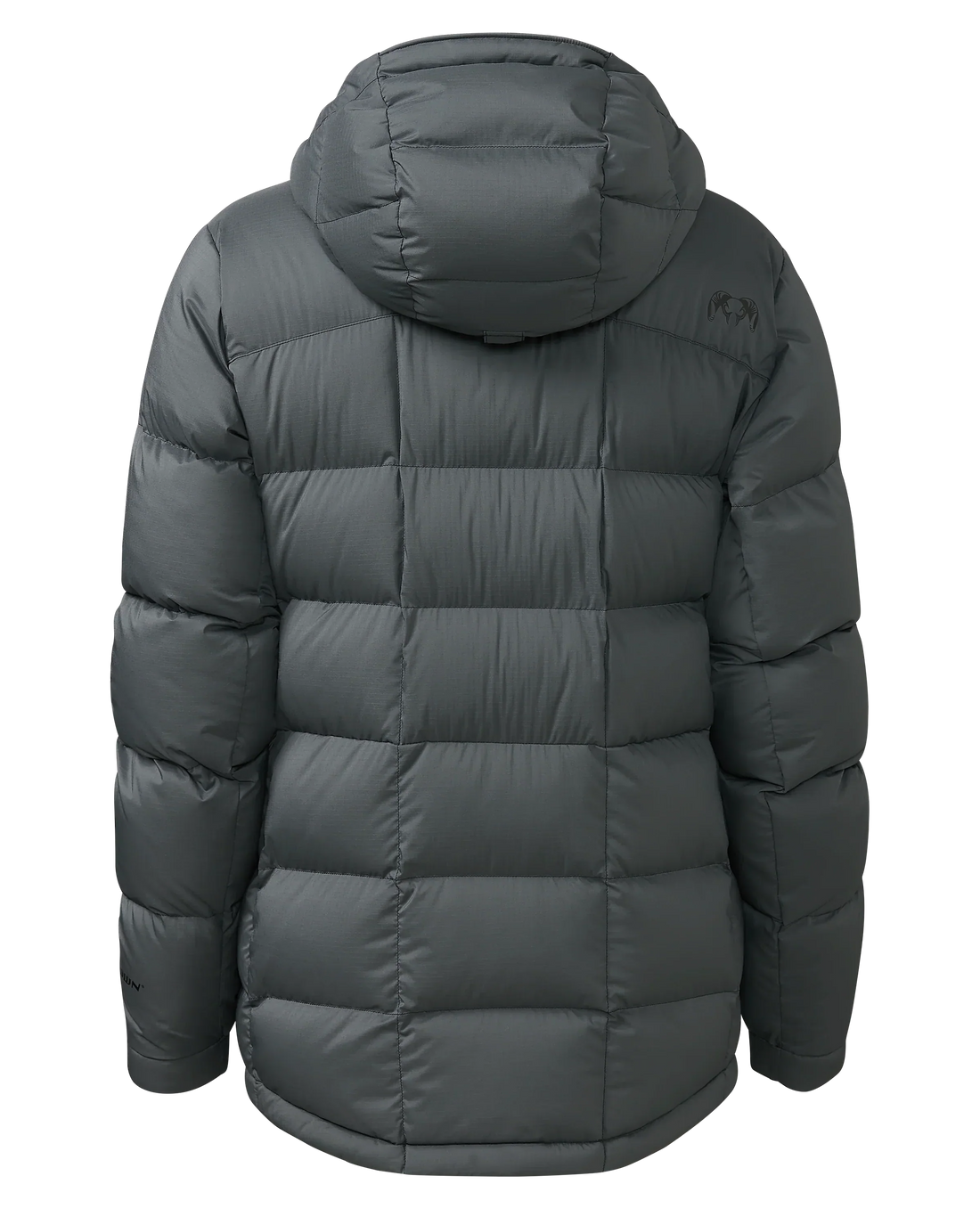 Women's Super Down PRO Hooded Jacket | Gunmetal
