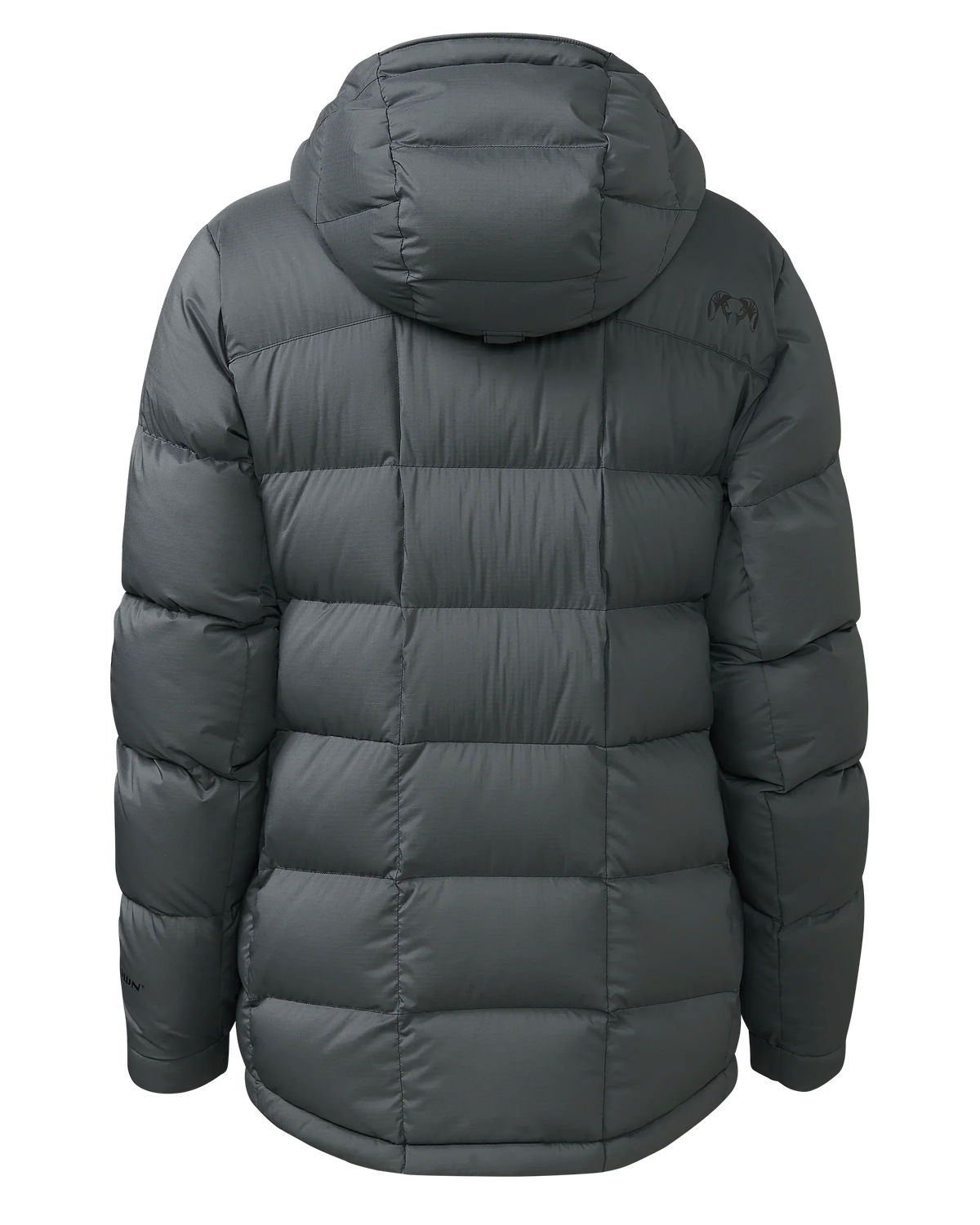 Women's Super Down PRO Hooded Jacket | Gunmetal