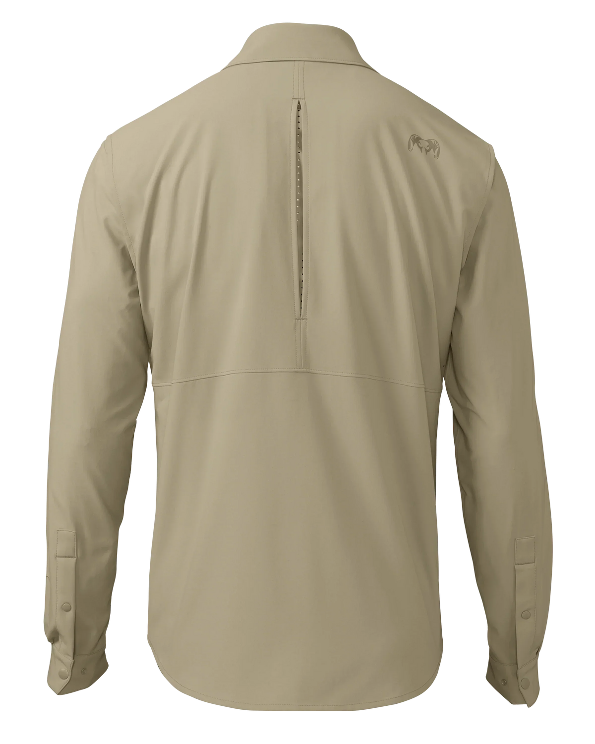 Outlet Mesa Vented LS Snap Shirt | Bone