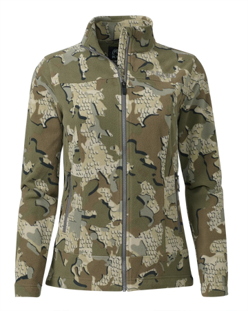 Women's Border Fleece Full Zip | Valo