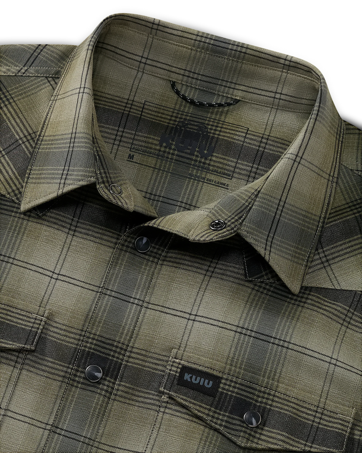 Laredo LS Shirt | Verde Ombre Plaid