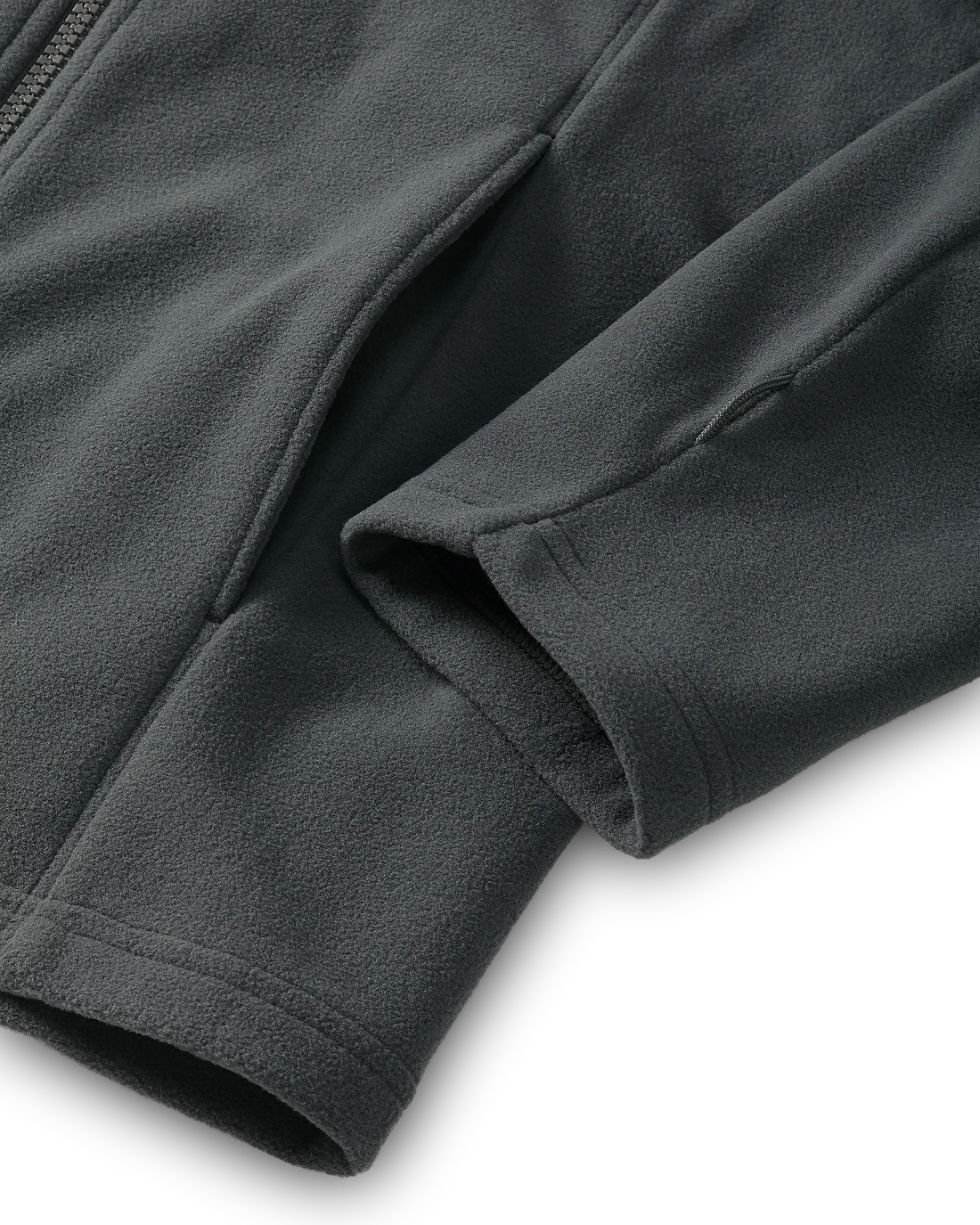 Youth Versa Fleece Full Zip | Gunmetal