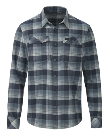 Field Flannel Shirt | Steel Blue Blockline