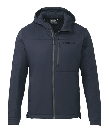 Outlet Granby Hooded Jacket | Steel Blue