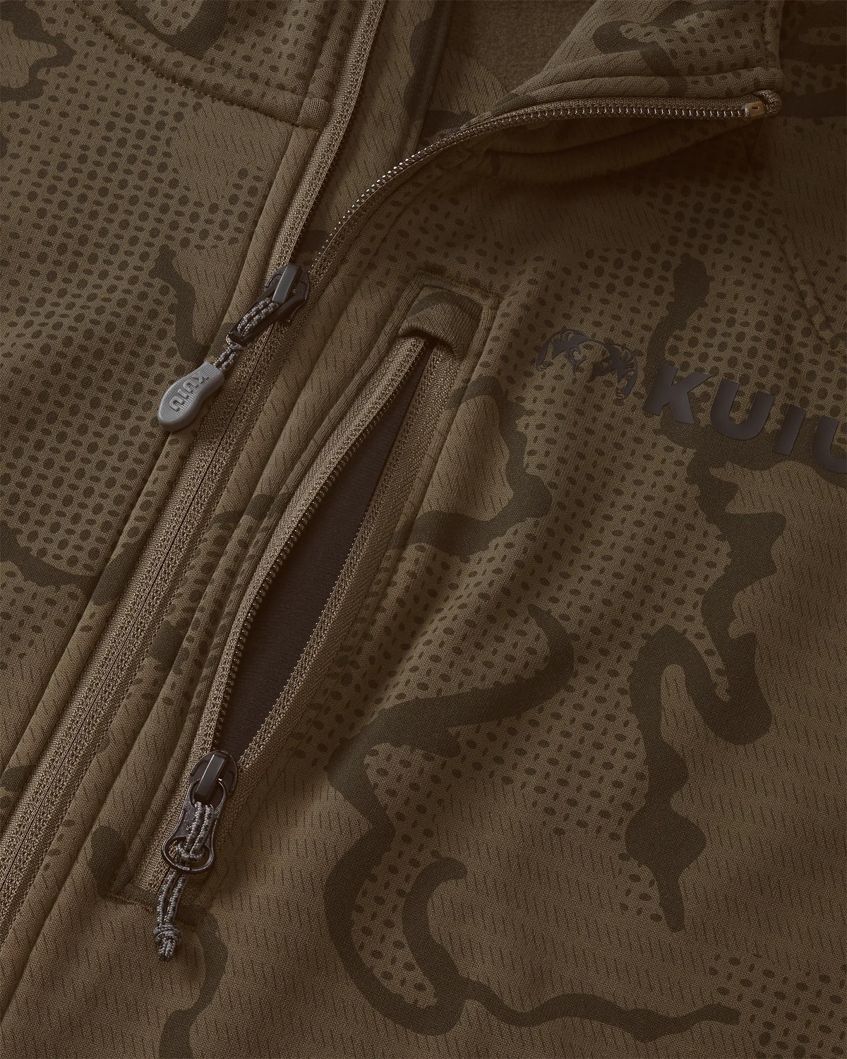 Ridgepoint Fleece Hoodie | Coyote Brown Tonal