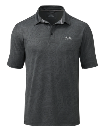 KUIU Performance Polo Topo | Gunmetal Topo