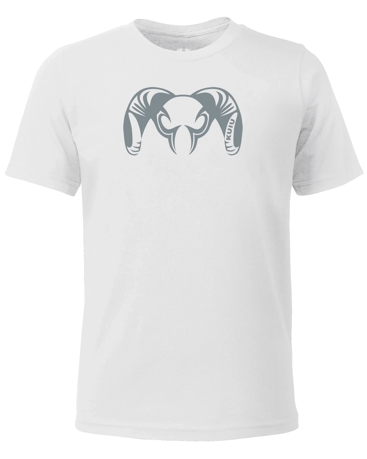 Youth Engraved Ram T-Shirt | White