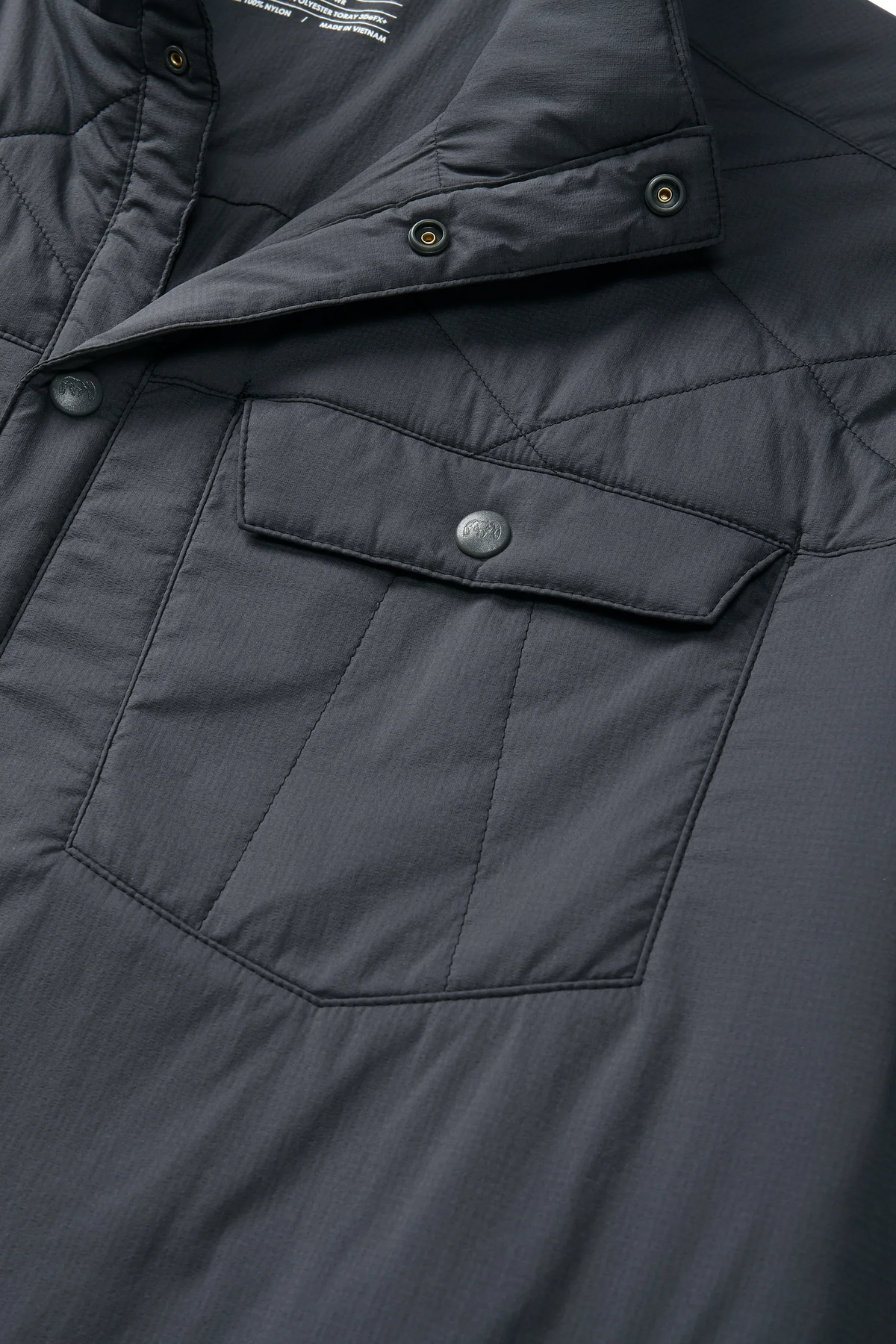 Base Camp Insulated Snap Shirt | Gunmetal