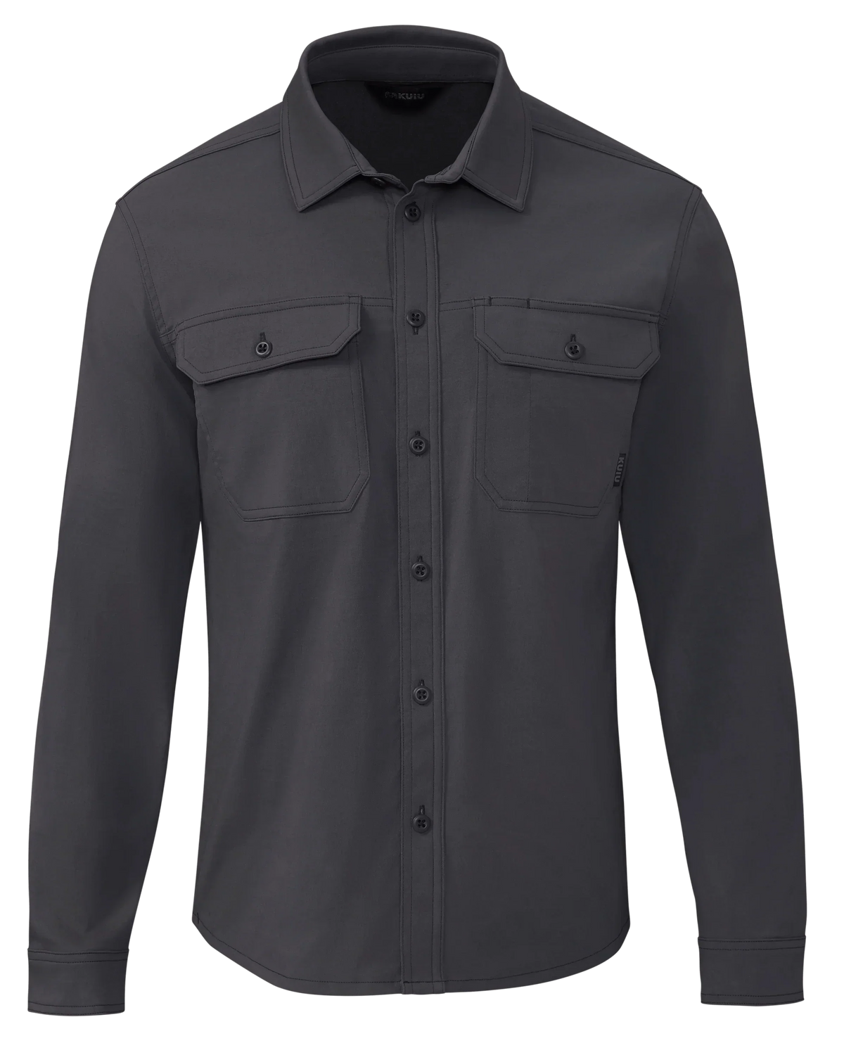 Outlet Motive LS Workgrade Shirt | Gunmetal