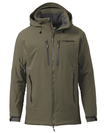 KUIU Kutana Gale Force Hooded Jacket | Ash