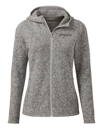 Women's Base Camp Hooded Sweater | Stone White Heather