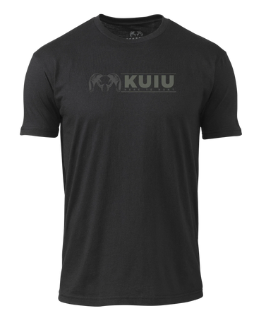 KUIU Here to Hunt Logo T-Shirt | Black