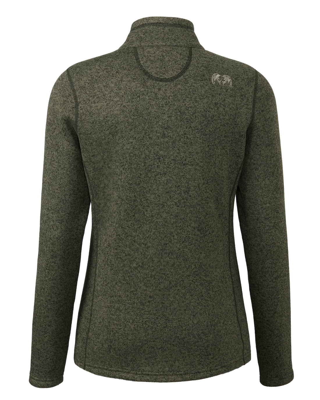 Outlet Women's Base Camp Full Zip Sweater | Olive Heather