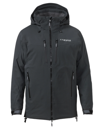 KUIU Kutana Gale Force Hooded Jacket | Gunmetal