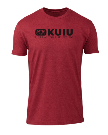 KUIU Block Logo T-Shirt | Cardinal