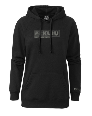 Women's Here to Hunt Gritstone Hoodie | Black