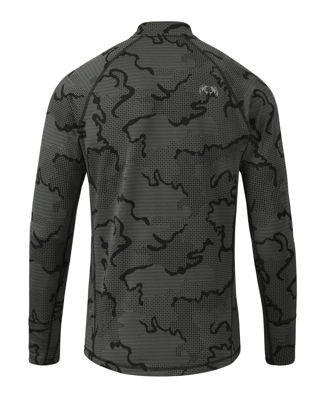 Ridgepoint Fleece Henley | Black Tonal