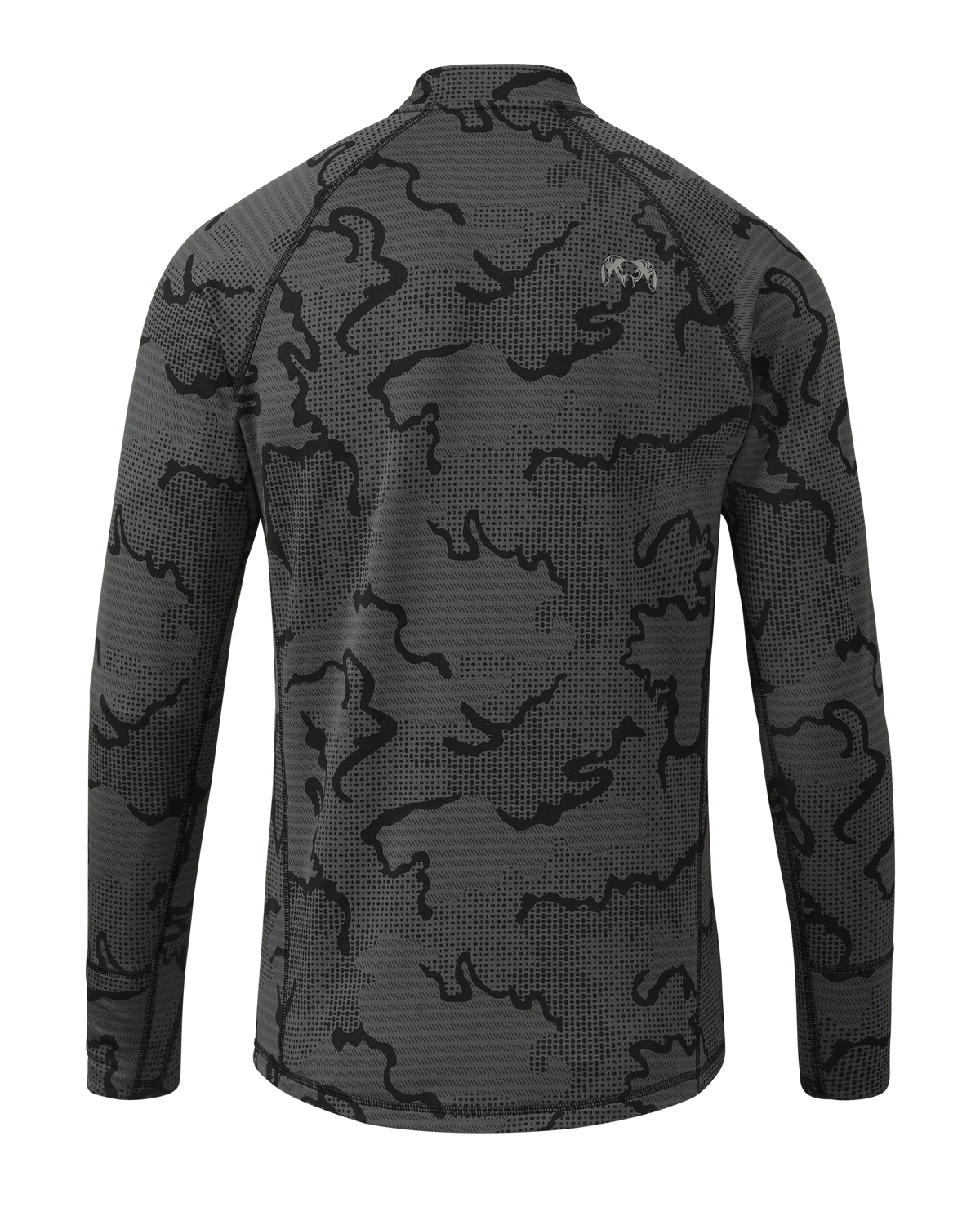 Ridgepoint Fleece Henley | Black Tonal