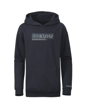 Youth Here to Hunt Gritstone Hoodie | Navy