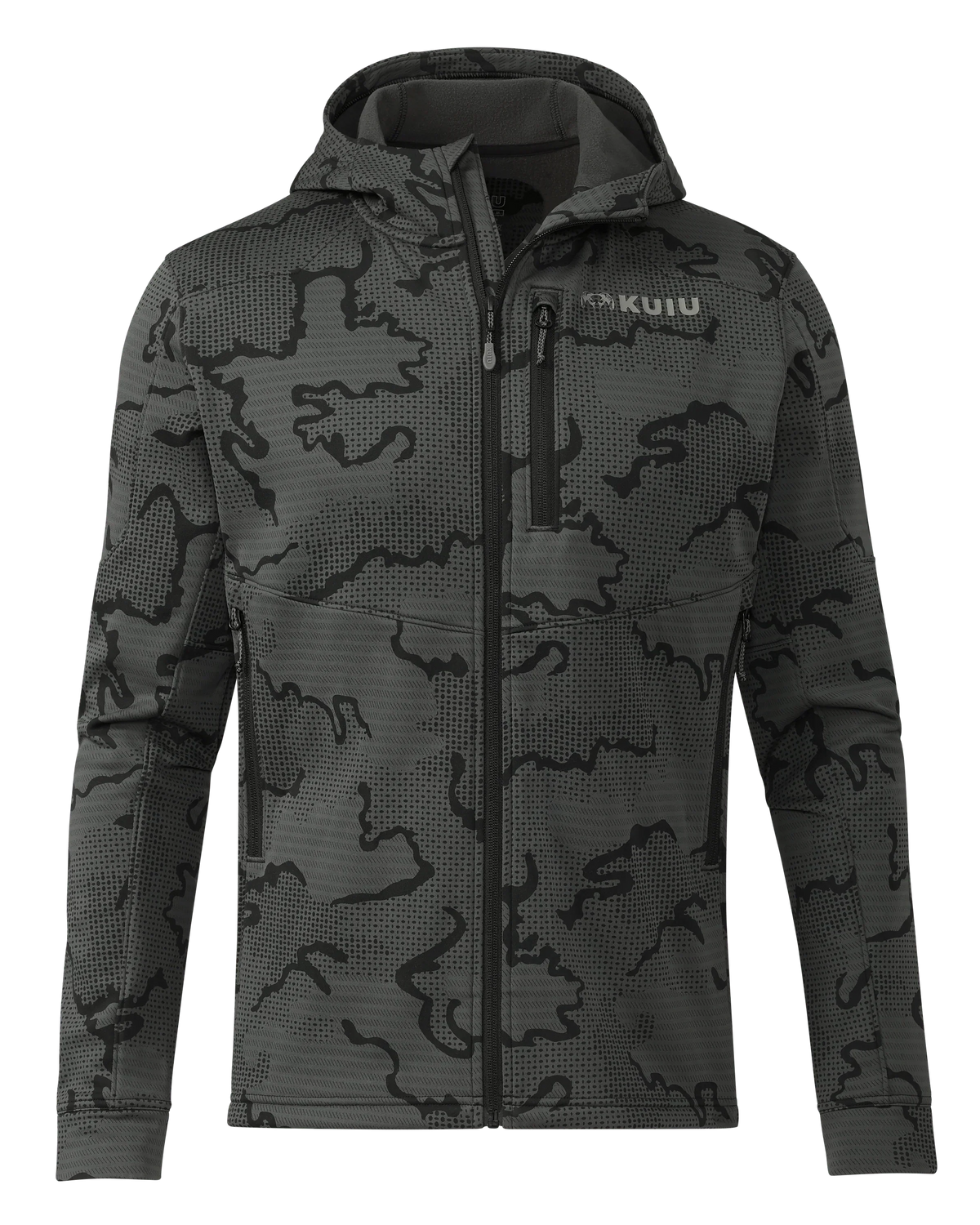Ridgepoint Fleece Hoodie | Black Tonal
