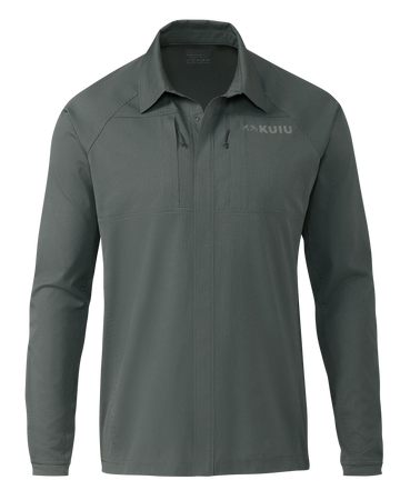 Tiburon Hybrid Snap Shirt | Stone