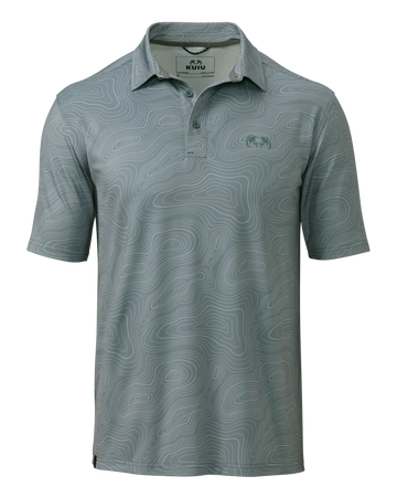 KUIU Performance Polo Topo | Slate Topo