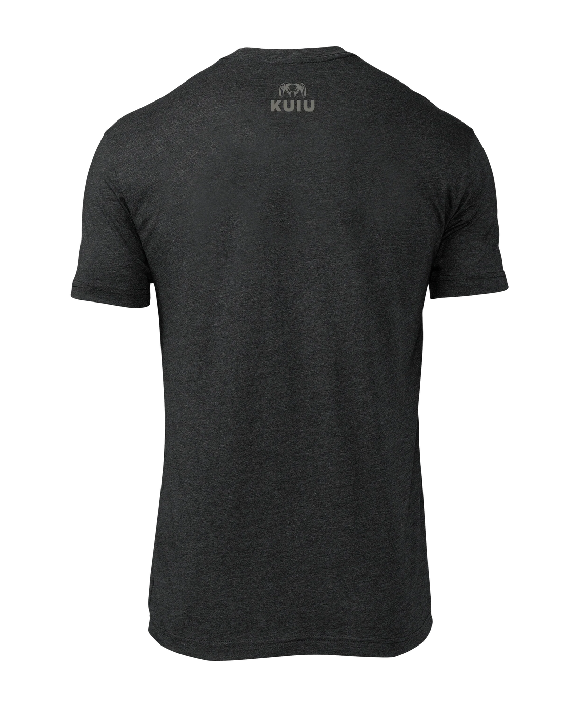 KUIU Topo Block Logo T-Shirt | Charcoal