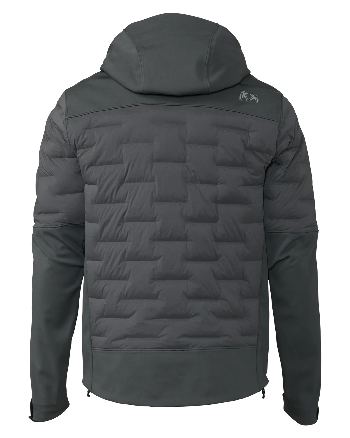 Axis Thermal Hybrid Hooded Jacket | Gunmetal