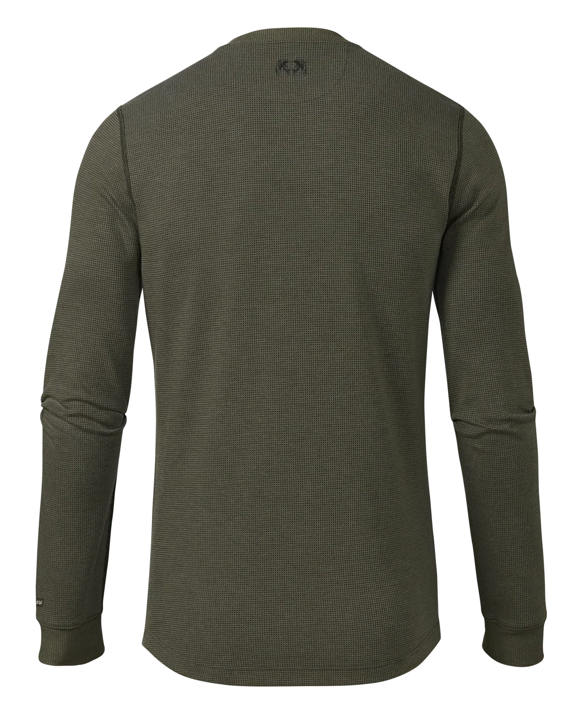 Canyon Waffle Henley | Army Heather