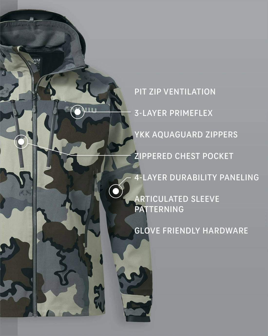 Yukon TR Rain Jacket | Vias