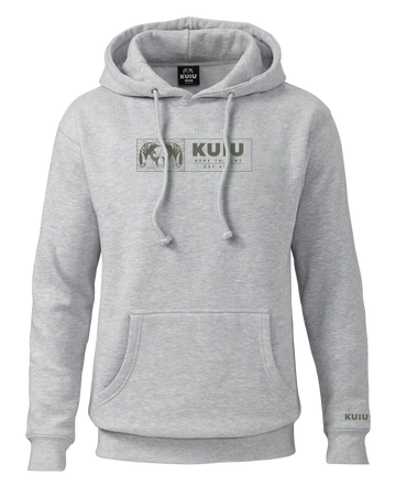 KUIU Topo Block Hoodie | Heather Grey
