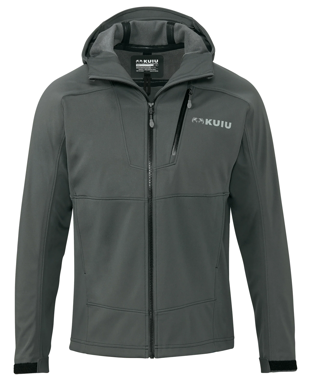 Axis Hybrid Hooded Jacket | Gunmetal