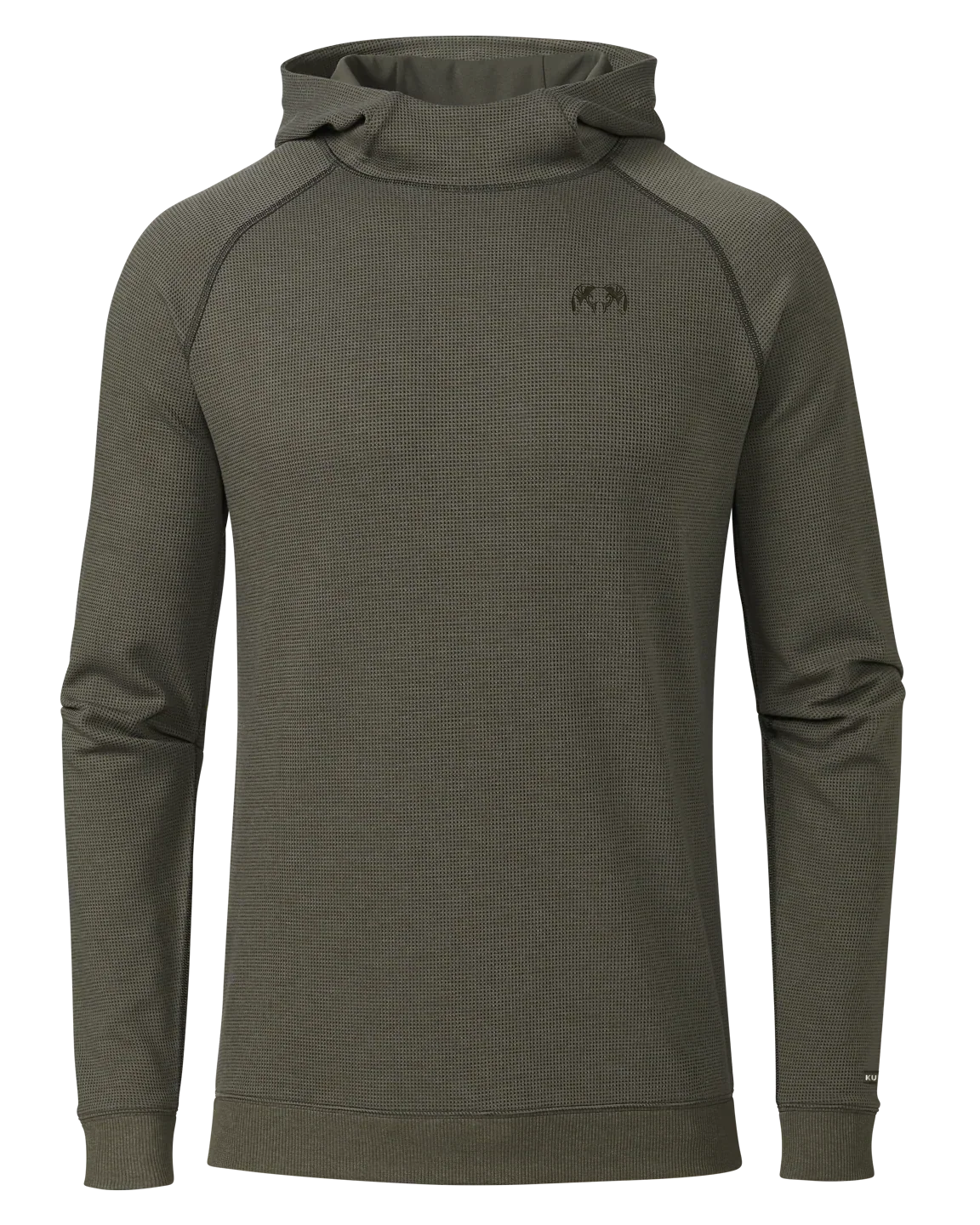 Canyon Waffle Hoodie | Ash Heather