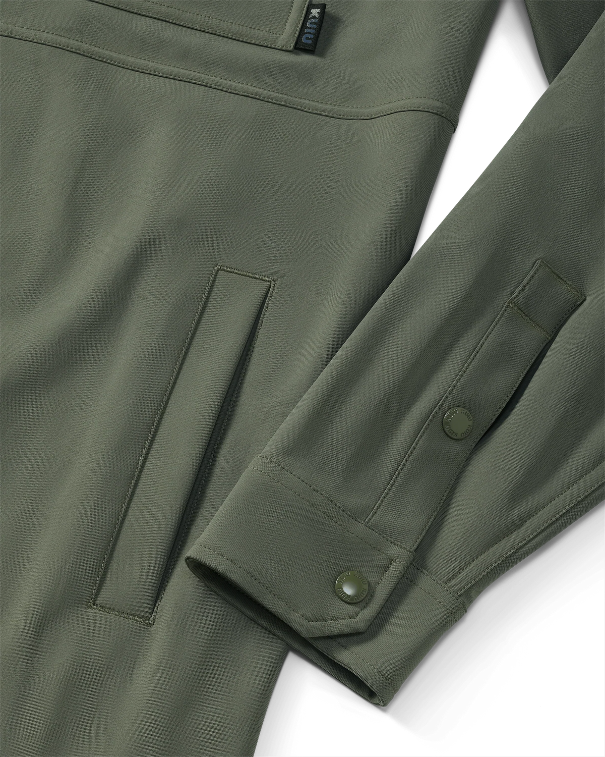 Outlet Tour Shirt Jacket | Dark Sage