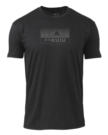 KUIU Ultralight Mountain Logo T-Shirt | Black