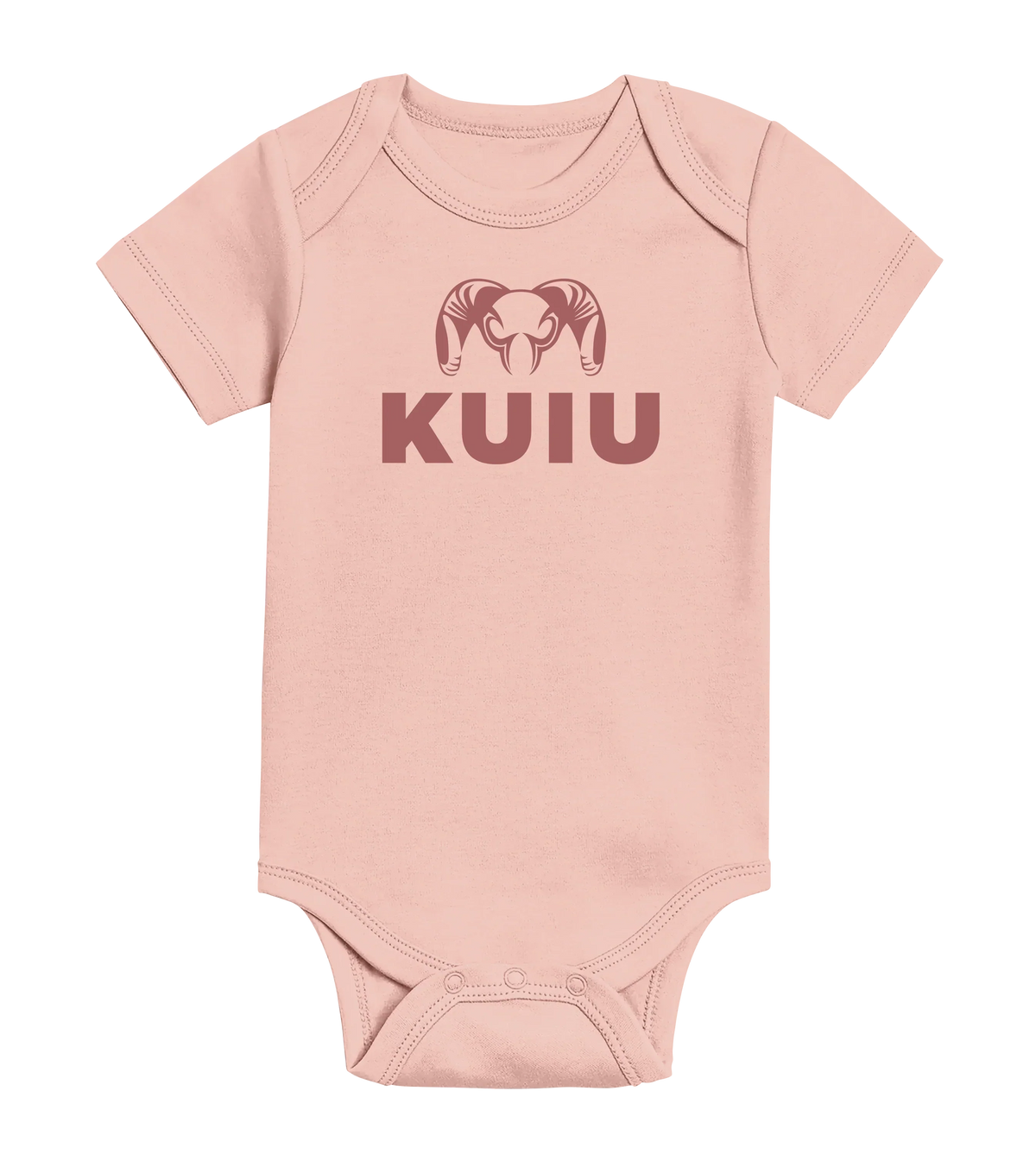 KUIU Stacked Logo Baby One-Piece | Ballet