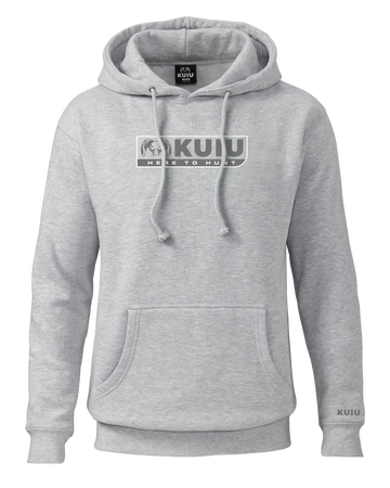 KUIU Here to Hunt Hoodie | Heather Grey