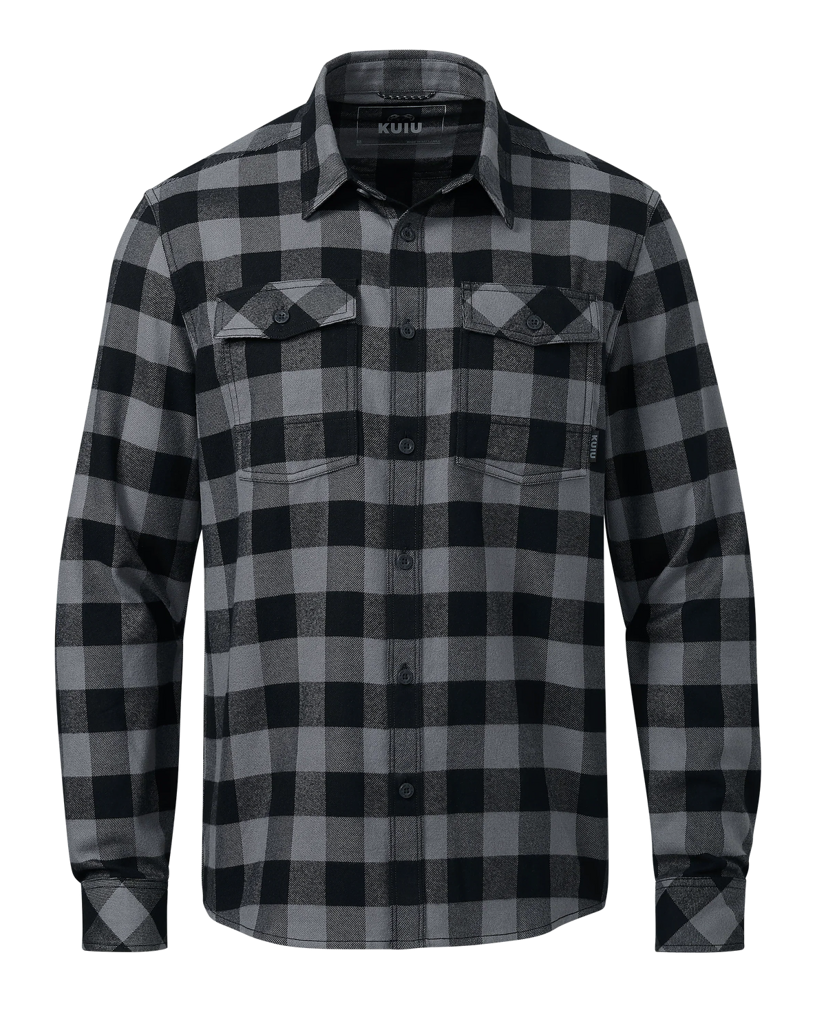 Outlet Field Flannel Shirt | Gunmetal Buffalo Check