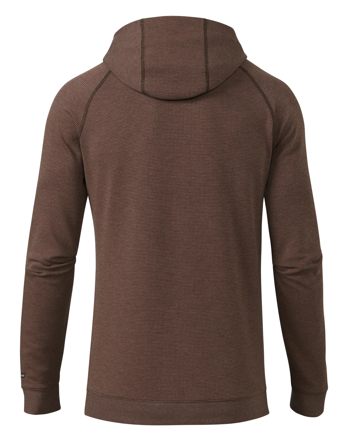 Canyon Waffle Hoodie | Cedar Heather