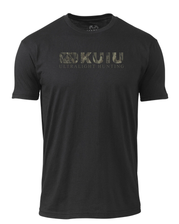 KUIU Veros Block Logo T-Shirt | Black