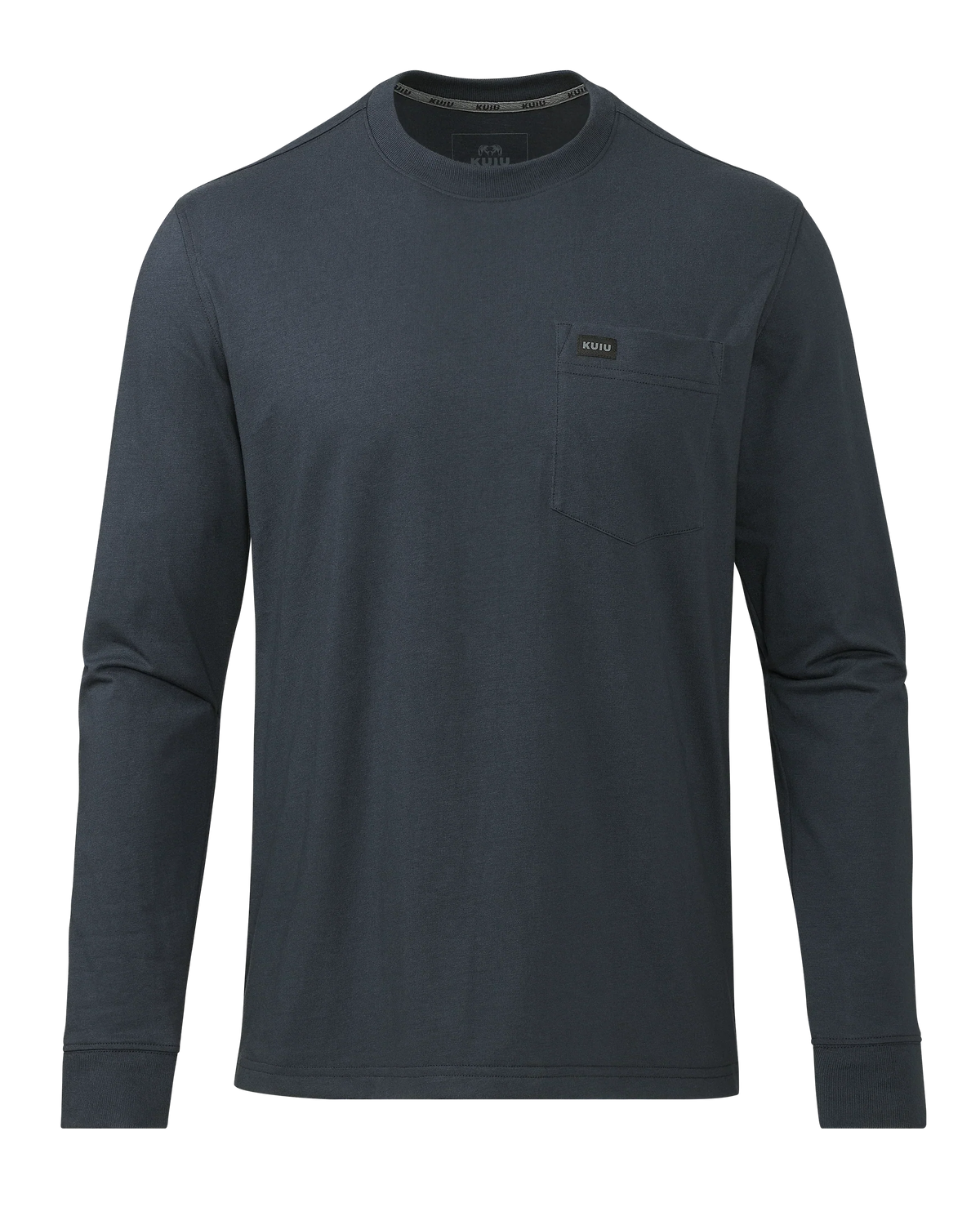 Workgrade LS Pocket Crew | Steel Blue