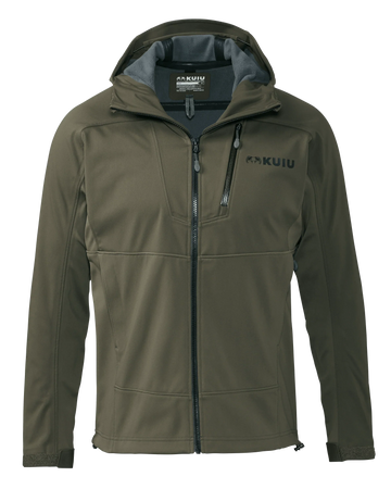 Axis Hybrid Hooded Jacket | Ash