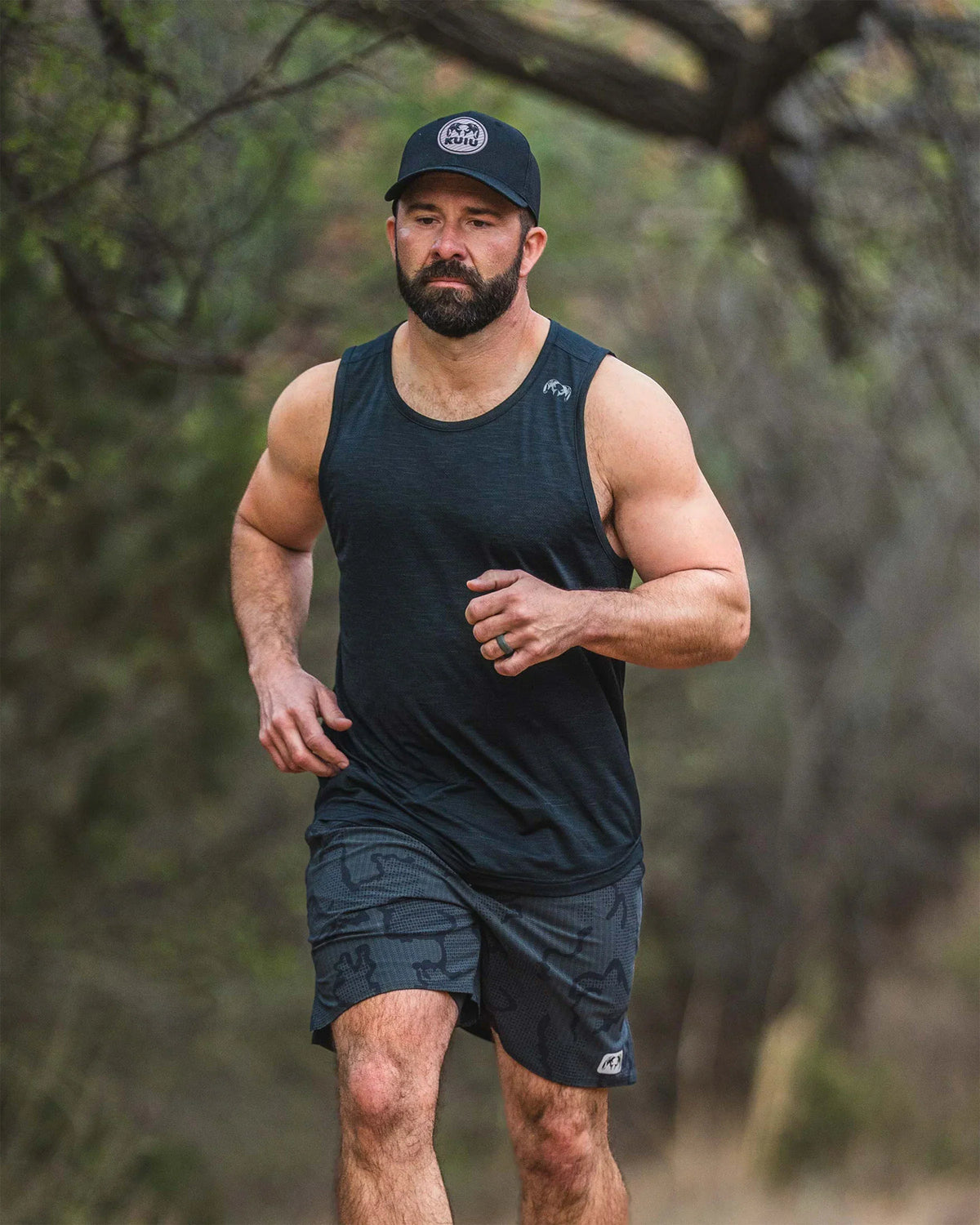 EnduroMesh Tank | Black Heather