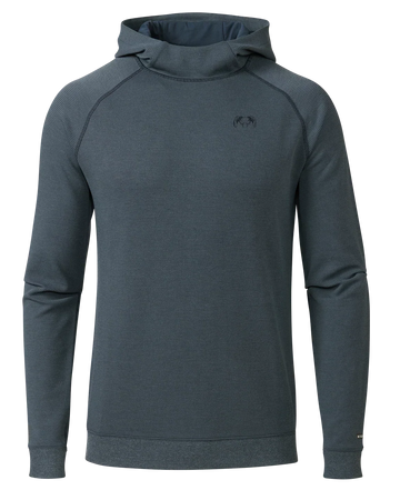 Canyon Waffle Hoodie | Steel Blue Heather