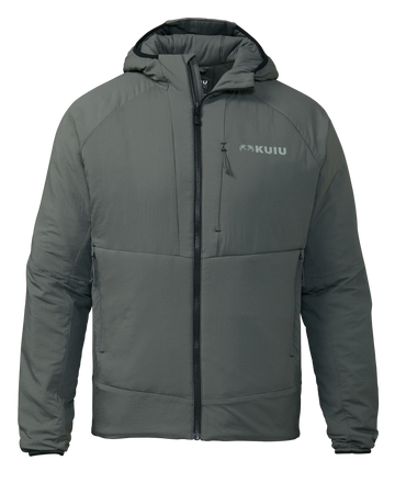 Kenai Hooded Jacket | Gunmetal