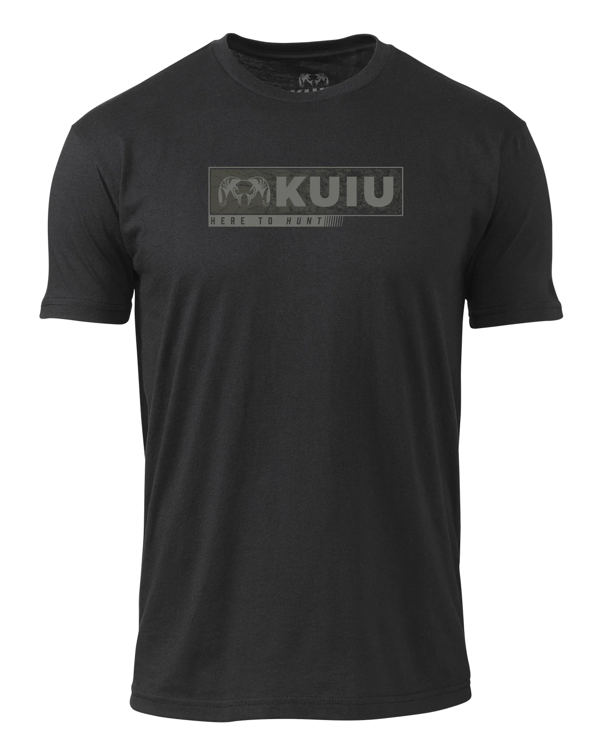 KUIU Here to Hunt Gritstone T-Shirt | Black