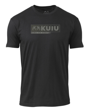 KUIU Here to Hunt Gritstone T-Shirt | Black